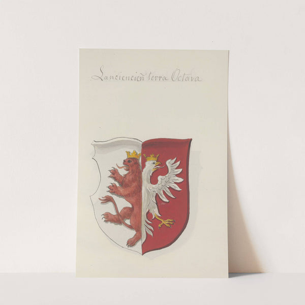 Arma Regni et baronum Poloniae ac M. D. Lithuaniae Pl.014 (1887) by Boleslaw Starzyński