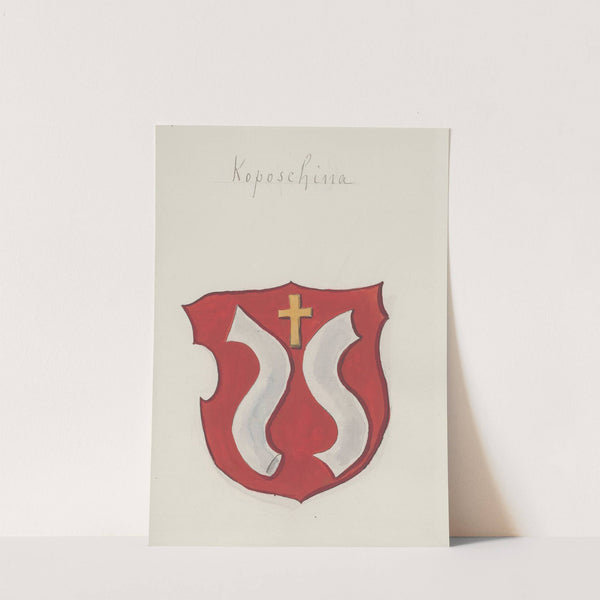 Arma Regni et baronum Poloniae ac M. D. Lithuaniae Pl.044 (1887) by Boleslaw Starzyński