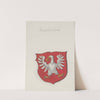 Arma Regni et baronum Poloniae ac M. D. Lithuaniae Pl.100 (1887) by Boleslaw Starzyński