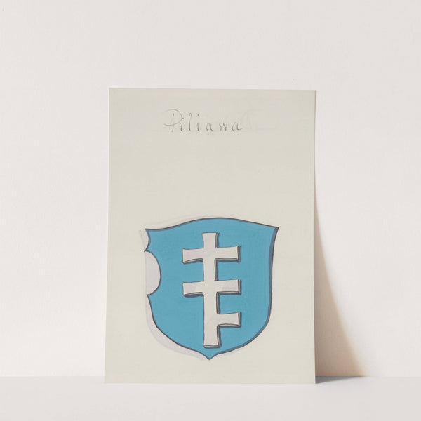 Arma Regni et baronum Poloniae ac M. D. Lithuaniae Pl.116 (1887) by Boleslaw Starzyński