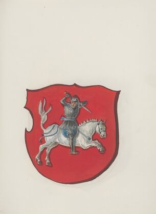 Arma Regni et baronum Poloniae ac M. D. Lithuaniae Pl.155 (1887)
