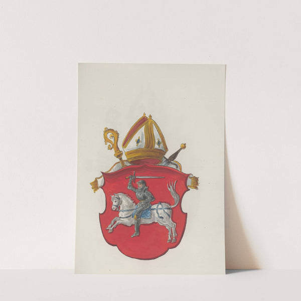 Arma Regni et baronum Poloniae ac M. D. Lithuaniae Pl.170 (1887) by Boleslaw Starzyński