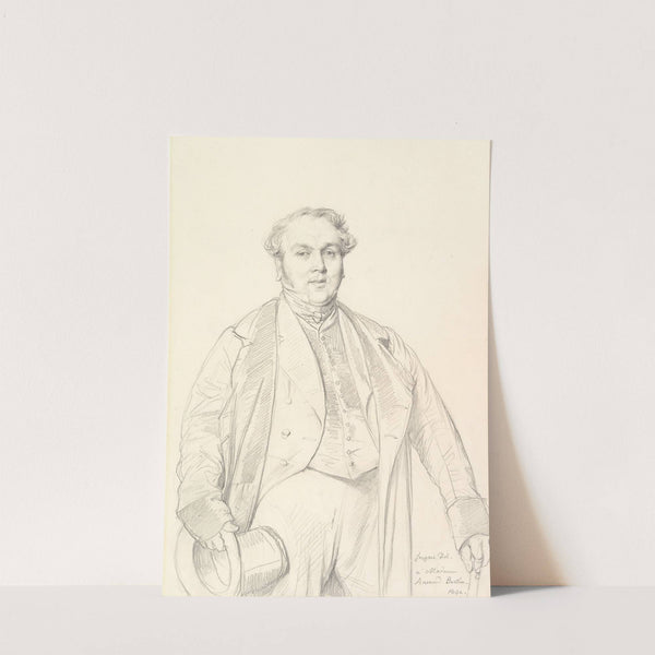 Armand Bertin (1842) by Jean Auguste Dominique Ingres