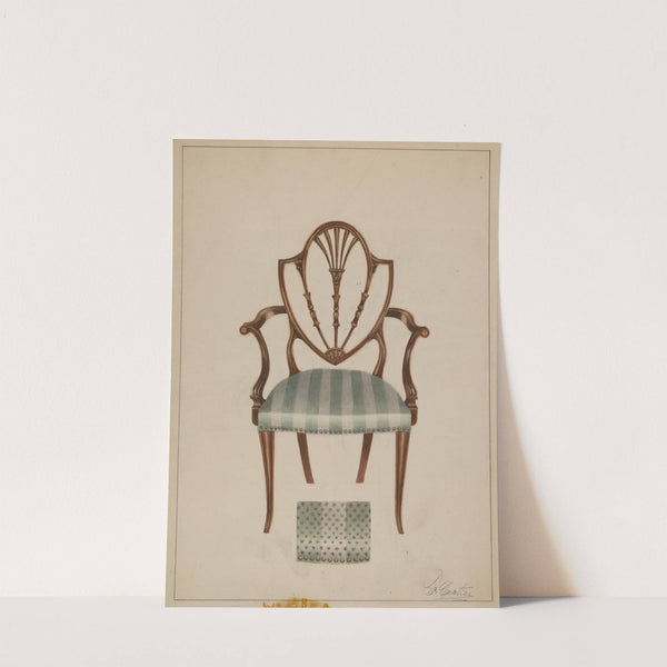 Armchair by Ferdinand Cartier