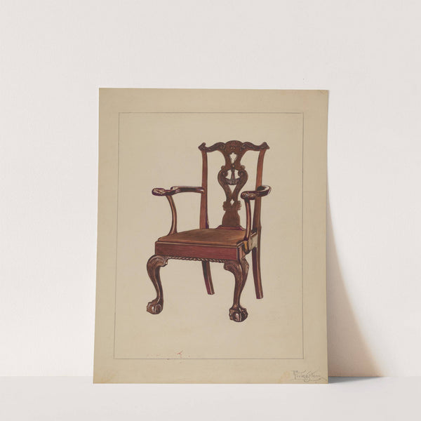 Armchair (c. 1936) by Rolland Livingstone