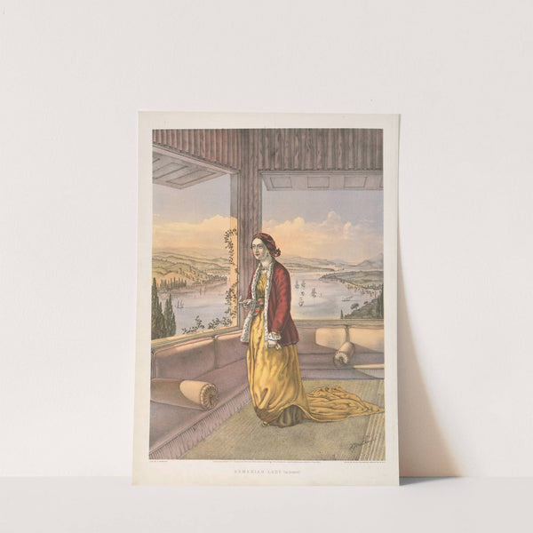 Armenian Lady (At Home) by Henry John Van-Lennep