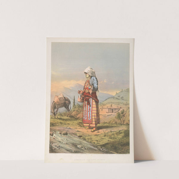 Armenian Peasant Woman by Henry John Van-Lennep