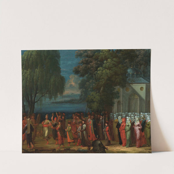 Armenian Wedding by Jean Baptiste Vanmour