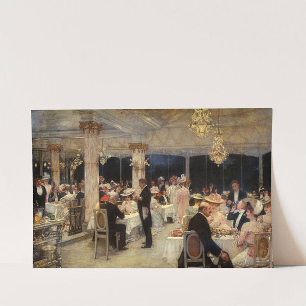 Armenonville, le soir du Grand-Prix. (1905) by Henri Gervex