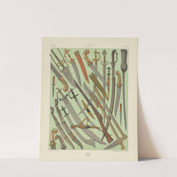 Armes de l’Indie, du Nepaul, de la Perse et de la Turquie (1876-1888) by Auguste Racinet