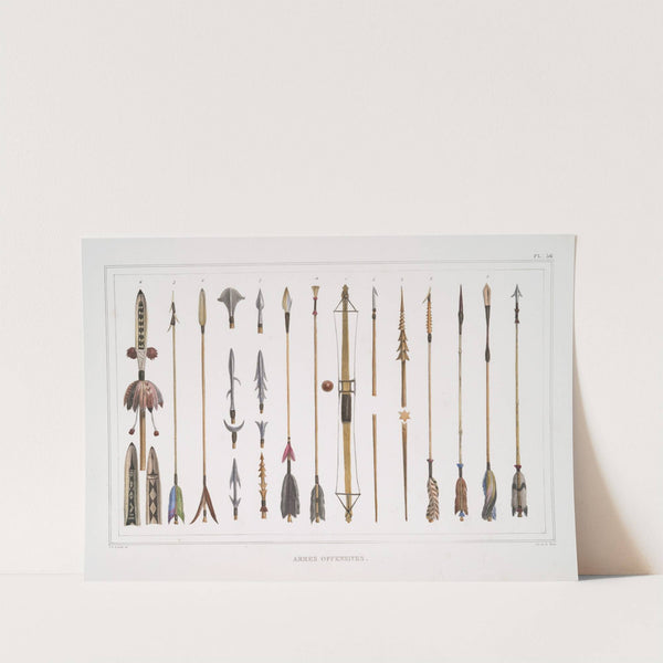 Armes offensives (1834 - 1839) by Jean Baptiste Debret