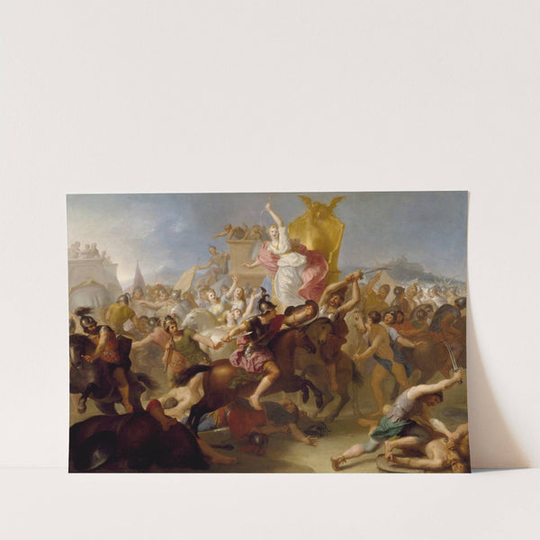 Armida Fighting the Christians by Henri Antoine de Favanne