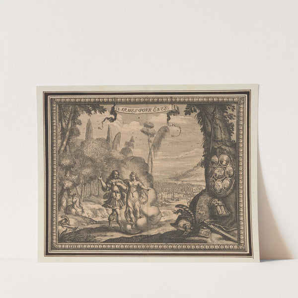 L’Aumosne Chrestienne (Christian charity) (1651) by Abraham Bosse