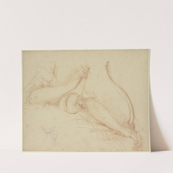Armstudie mit Pfeil und Bogen by Jean-Marc Nattier