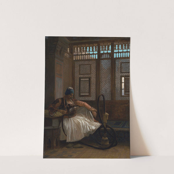 Arnaut fumant by Jean-Léon Gérôme