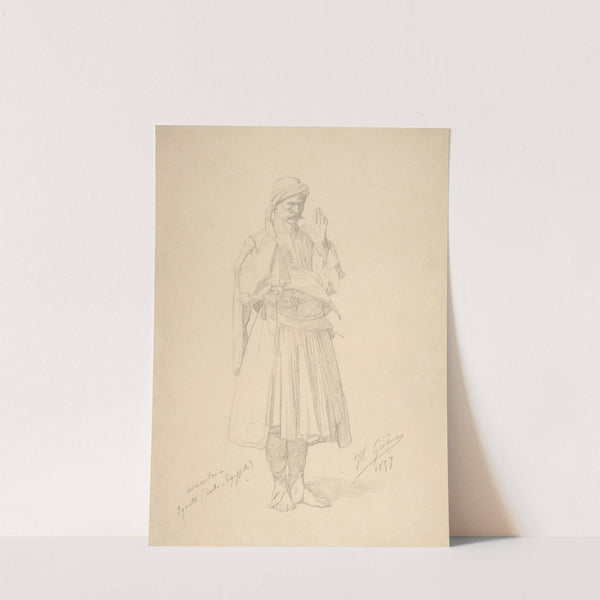 Arnaut Officer in Prayer (1857) by Jean-Léon Gérôme