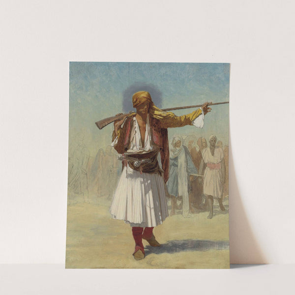 Arnaut Officer (1894) by Jean-Léon Gérôme