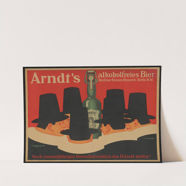 Arndt’s alkoholfreies Bier (1906) by Julius Klinger