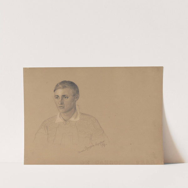 Arne Bjugsen Sagneskar, Valle i Setesdal (1848) by Adolph Tidemand