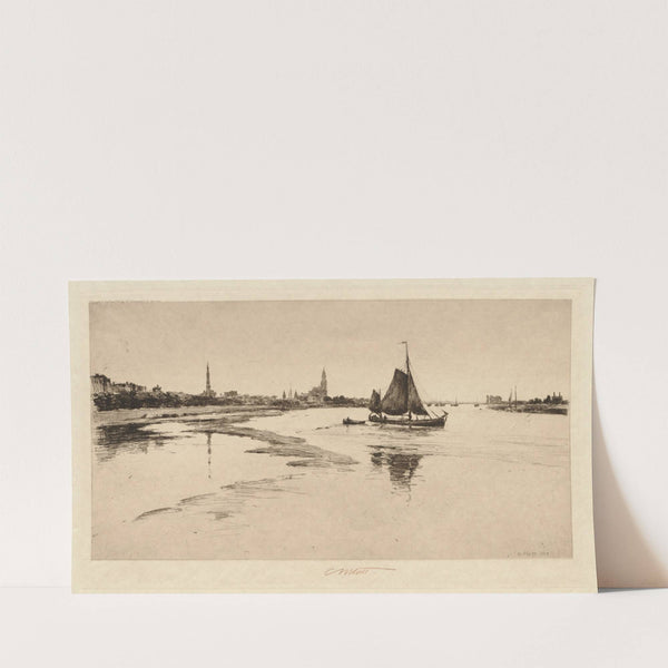 Arnheim on the Rhine (1888) by Charles Adams Platt