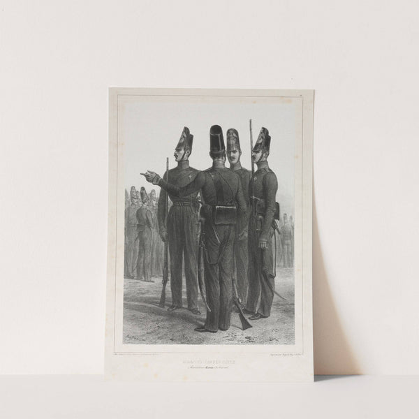 Arnoutes Gardes-Côtes (1841) by Denis Auguste Marie Raffet