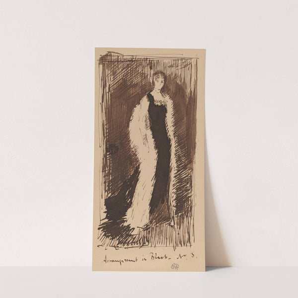 Arrangement in Black – No.3 (1881) by James Abbott McNeill Whistler