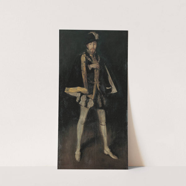 Arrangement in Black, No. 3, Sir Henry Irving as Philip II of Spain (1876) by James Abbott McNeill Whistler