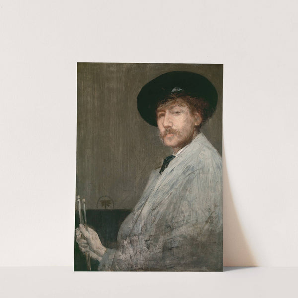 Arrangement in Gray, Portrait of the Painter (ca. 1872) by James Abbott McNeill Whistler