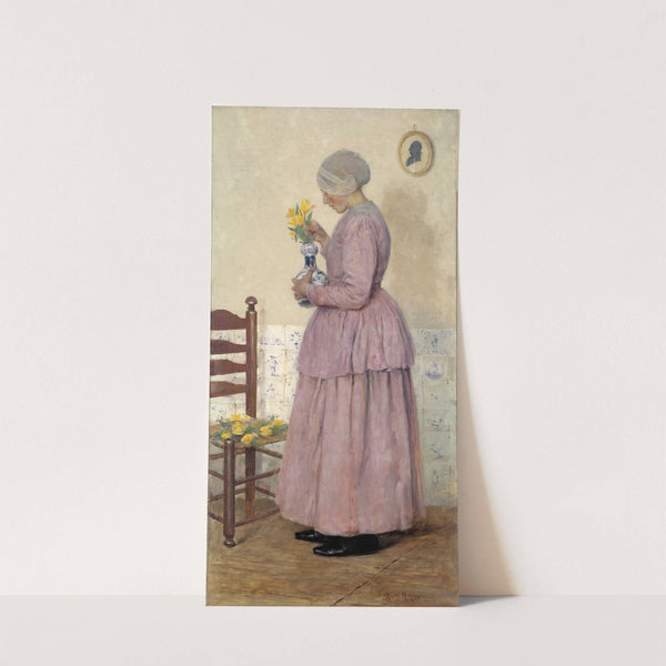 Arranging the Tulips by Gari Melchers