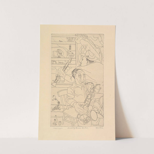 Arrival of Brass Section (1935–43) by Fred Becker