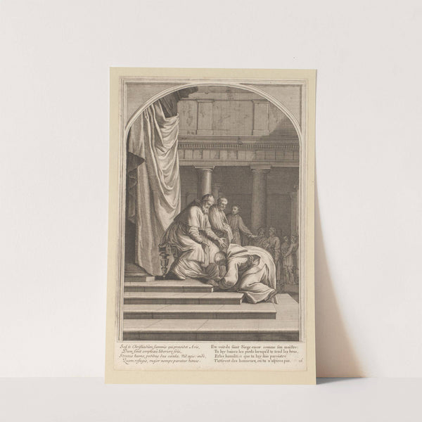 Arrival of Saint Bruno in Rome at Urban II (1623-1676) by François Chauveau