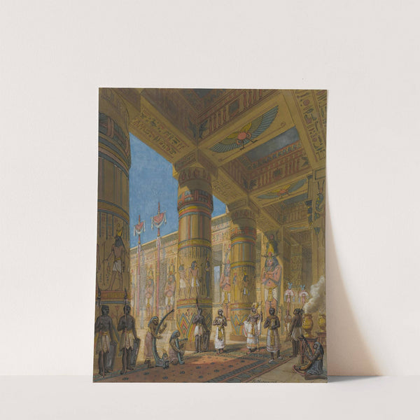 Arrival Of The Pharaoh by Philippe Marie Chaperon