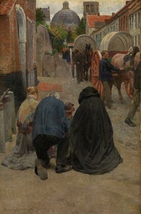 Arrival of the Procession