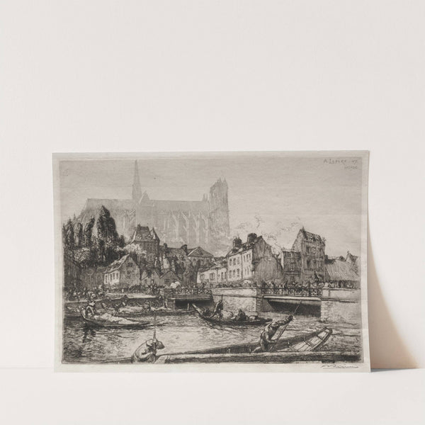 Arrivées des Légumes-Amiens (1907) by Auguste Louis Lepère