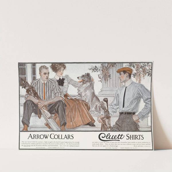 Arrow collars. Cluett shirts (1895 - 1917) by Joseph Christian Leyendecker