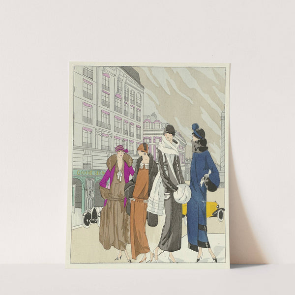Art - Goût - Beauté, Feuillets de l' élégance féminine, Janvier 1924, No. 41, 4e Année, p. 11 by Anonymous