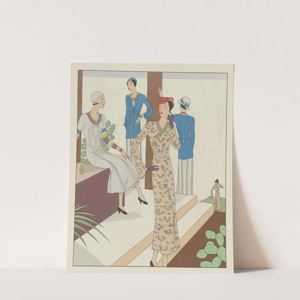 Art - Goût - Beauté, Feuillets de l' élégance féminine, Juin 1932, No. 142, 12e Année, p. 17 by H. Rouit