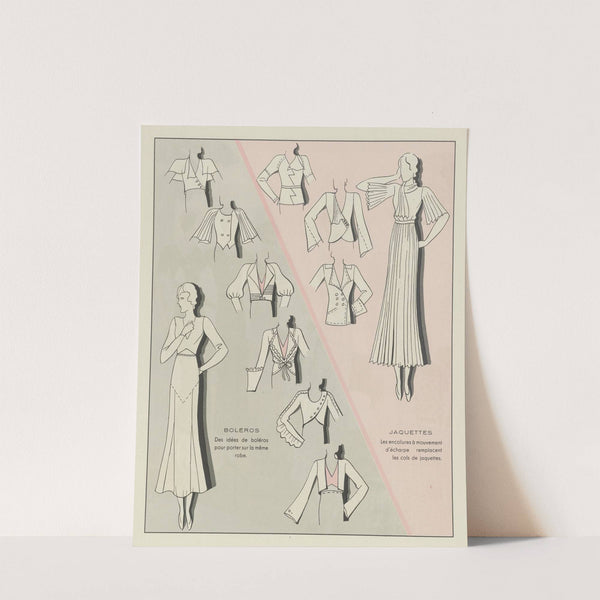 Art - Goût - Beauté, Feuillets de l' élégance féminine, Juin 1932, No. 142, 12e Année, p. 20 by H. Rouit