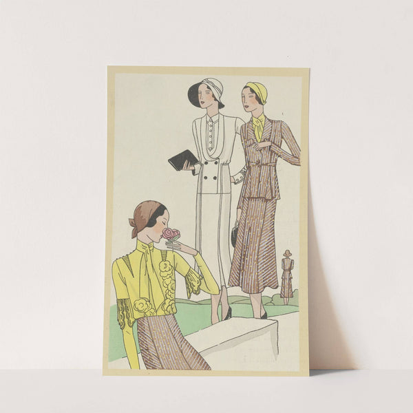 Art - Goût - Beauté, Feuillets de l' élégance féminine, Mai 1931, No. 129, 11e Année, p. 13 by Anonymous