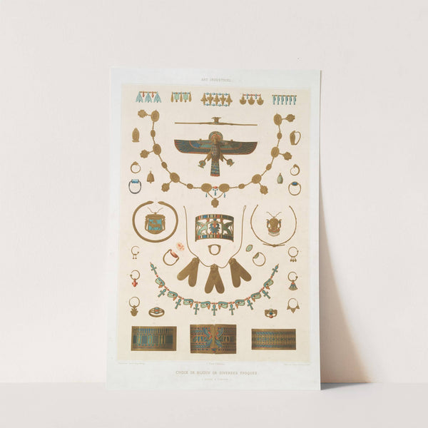 Art industriel; choix de bijoux de diverses époques (Égypte & Éthiopie) (1878) by Émile Prisse d'''Avennes