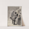 Art Lovers (c. 1863) by Honoré Daumier
