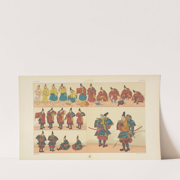 Art militaire ; équipement d’ordonnance ; d’un ancien archet de pied (1876-1888) by Auguste Racinet