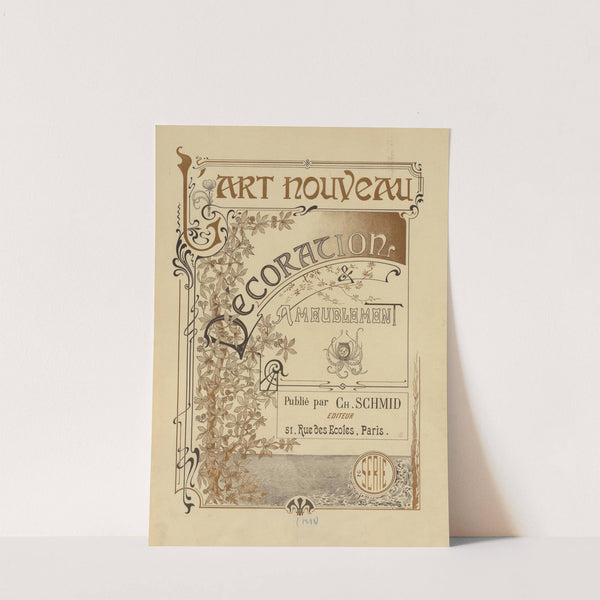Art nouveau decoration and ameublement, 2 série by E. Cauzard