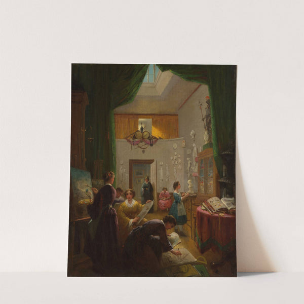 Art Students (ca. 1871) by Louis Lang