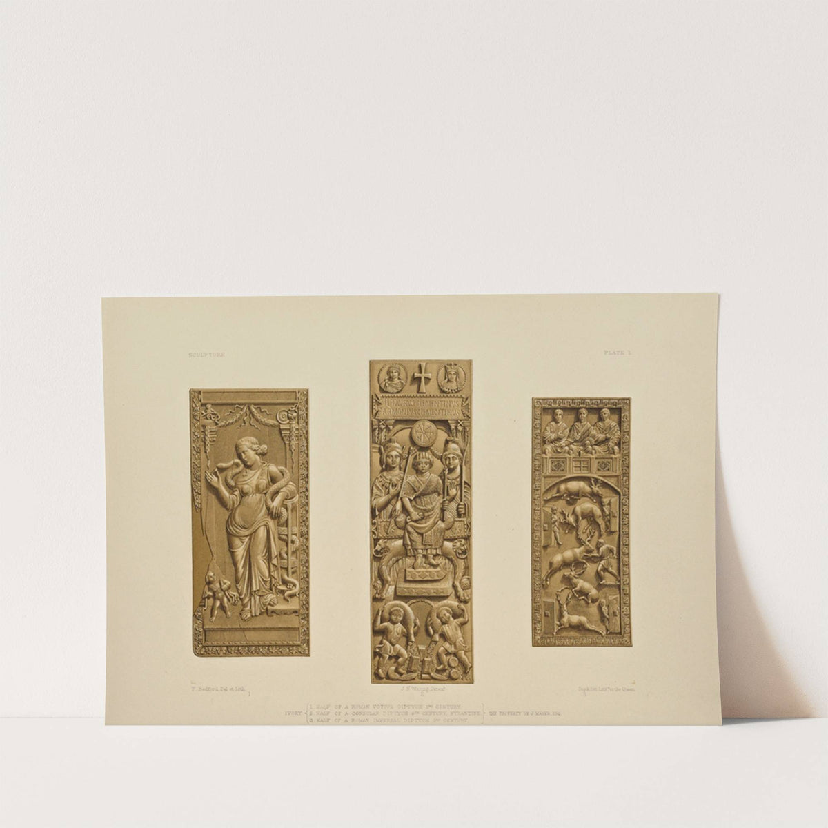 Art treasures of the United Kingdom Pl.02 (1858) by Robert Dudley
