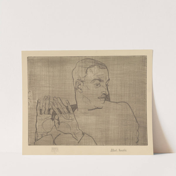 Arthur Roessler by Egon Schiele