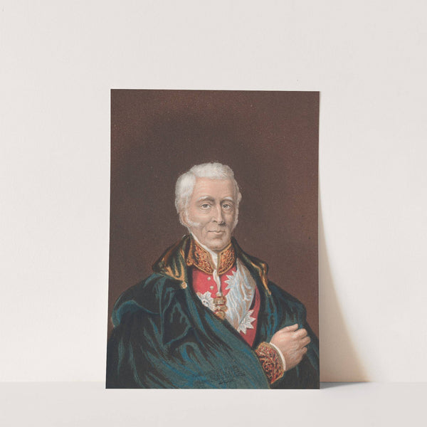 Arthur Wellesley, Duke of Wellington (1854) by George Baxter