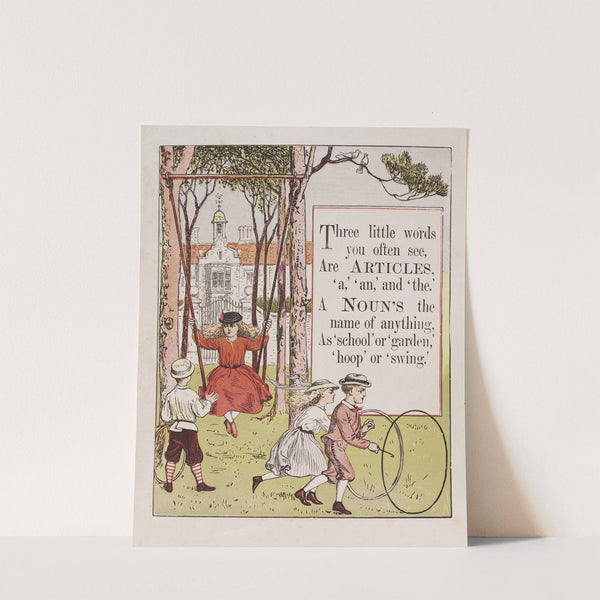 Articles;Nouns (1868) by Walter Crane