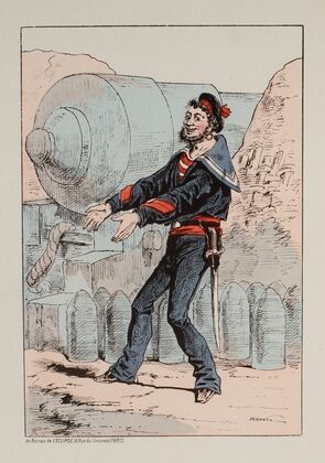 Artillerie de marine. (1871)