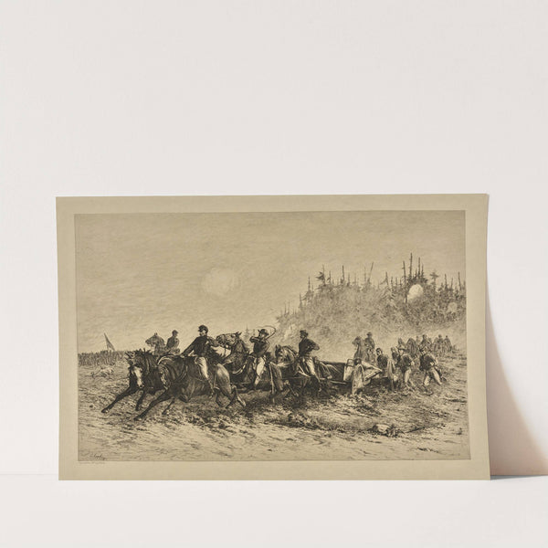Artillery (1876) by Edwin Forbes